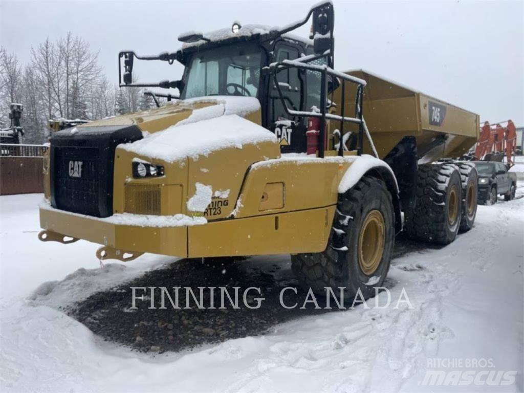 CAT 745 Csuklósdömperek