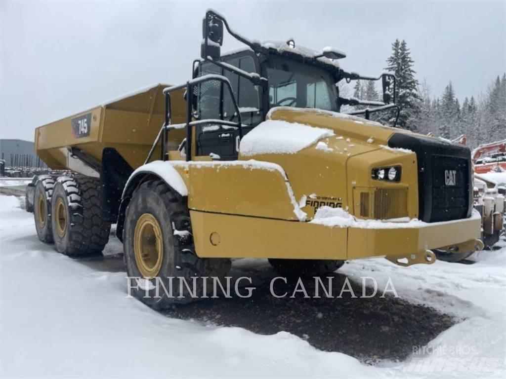 CAT 745 Csuklósdömperek