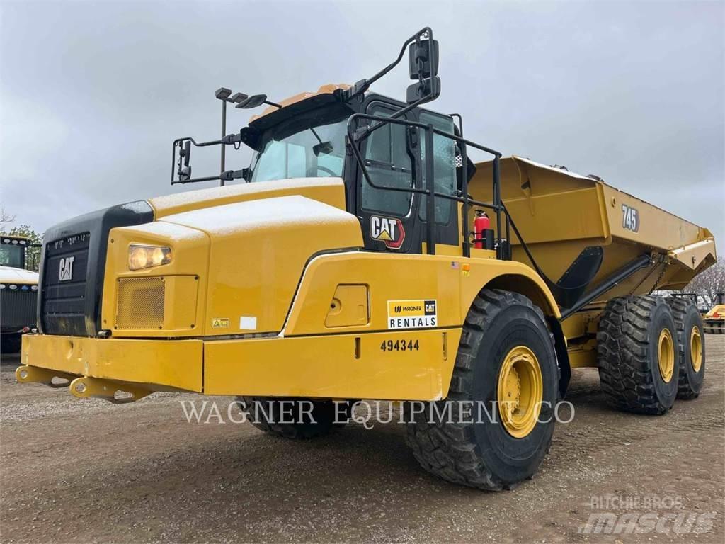 CAT 745 Csuklósdömperek
