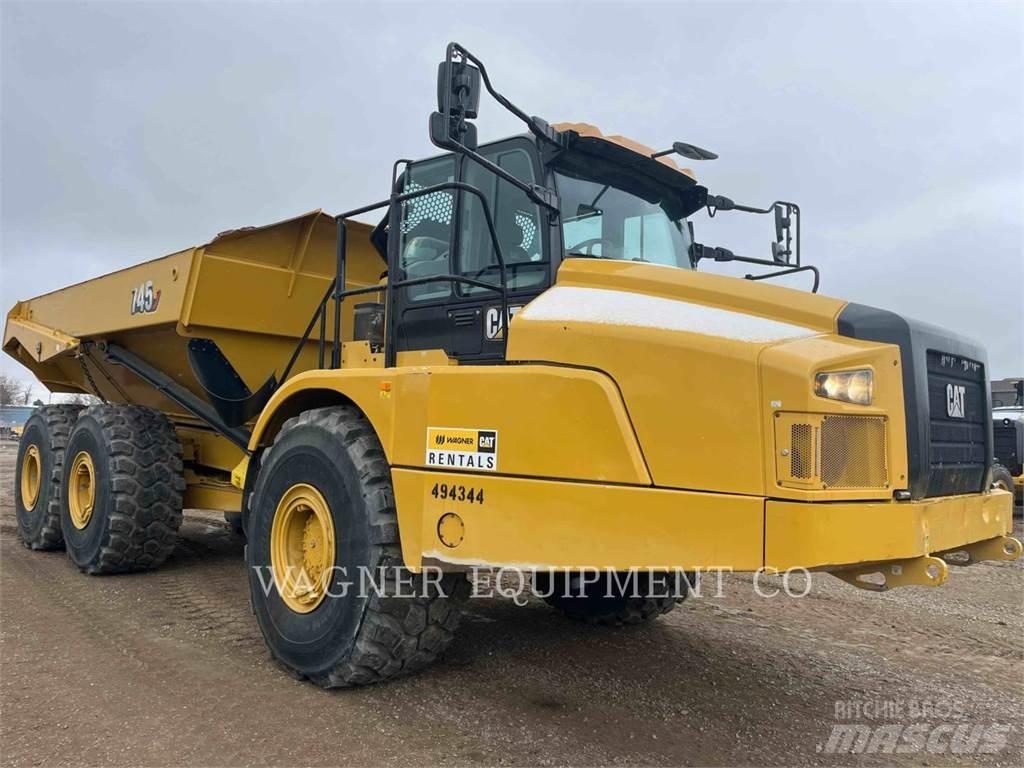 CAT 745 Csuklósdömperek
