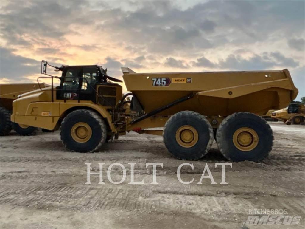 CAT 745 Csuklósdömperek