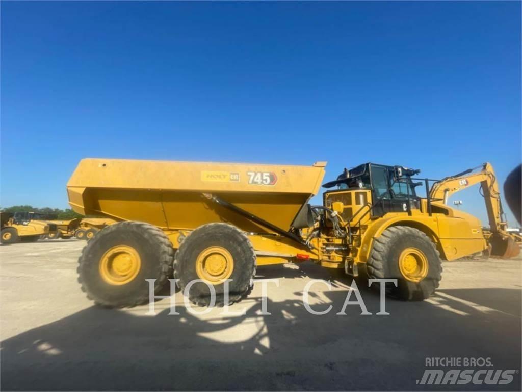 CAT 745 Csuklósdömperek