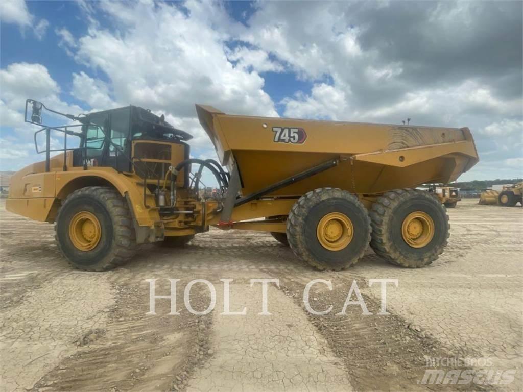 CAT 745 Csuklósdömperek