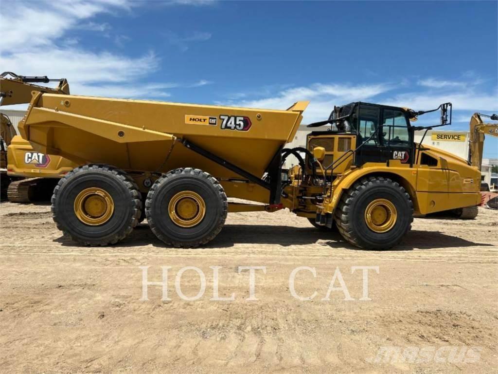 CAT 745 Csuklósdömperek