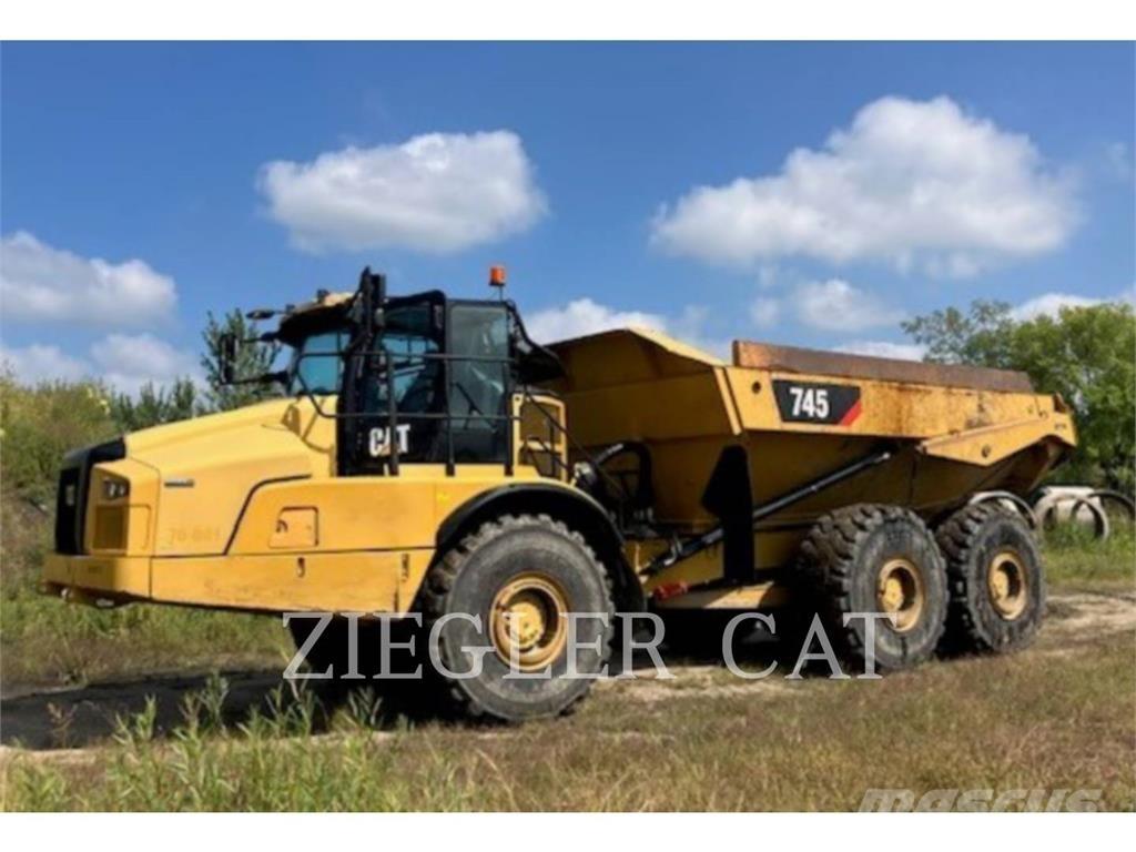 CAT 745 Csuklósdömperek