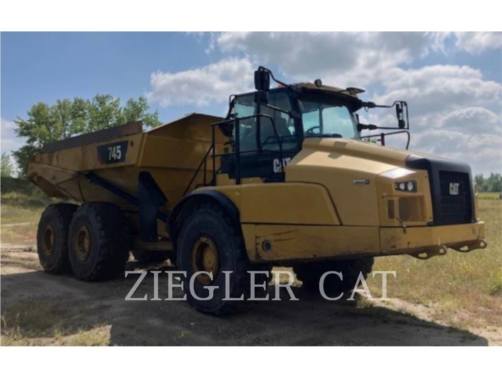 CAT 745 Csuklósdömperek