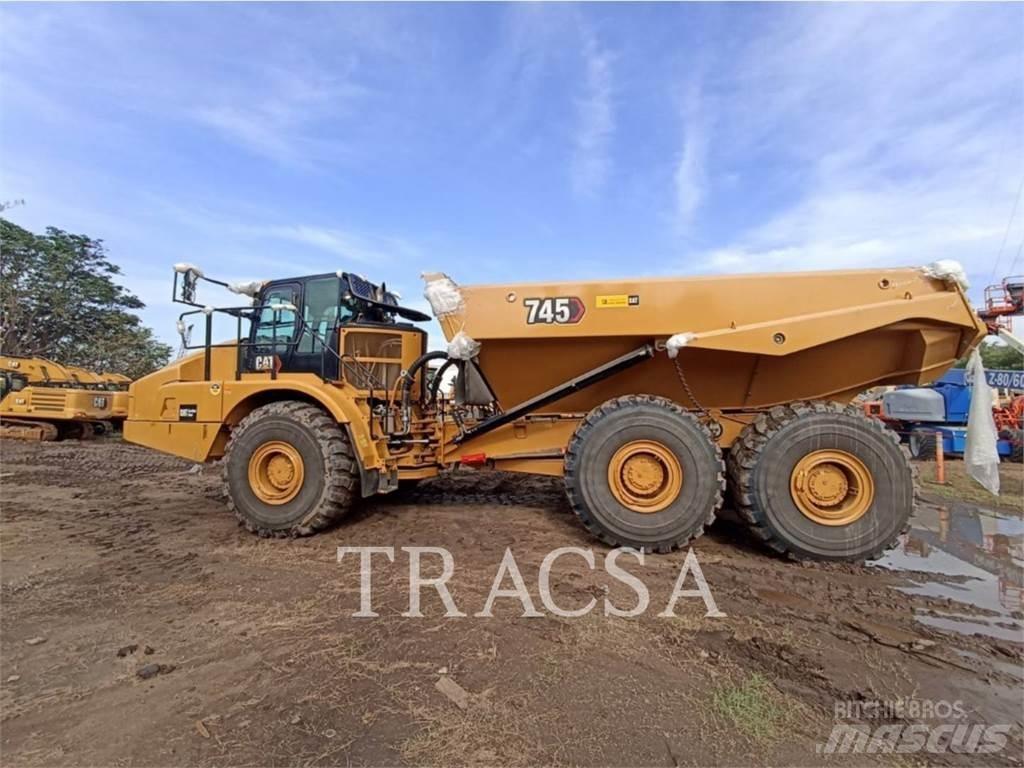 CAT 745 Csuklósdömperek