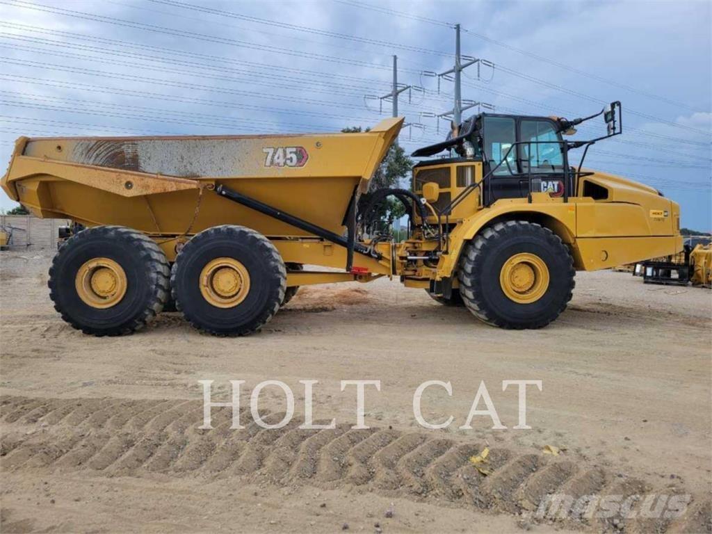 CAT 745 Csuklósdömperek