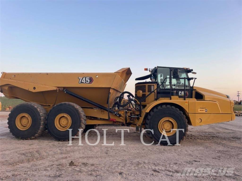 CAT 745 Csuklósdömperek