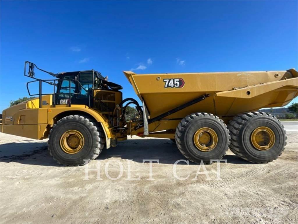 CAT 745 Csuklósdömperek