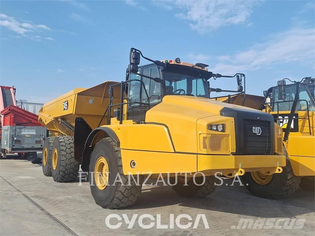 CAT 745 Csuklósdömperek