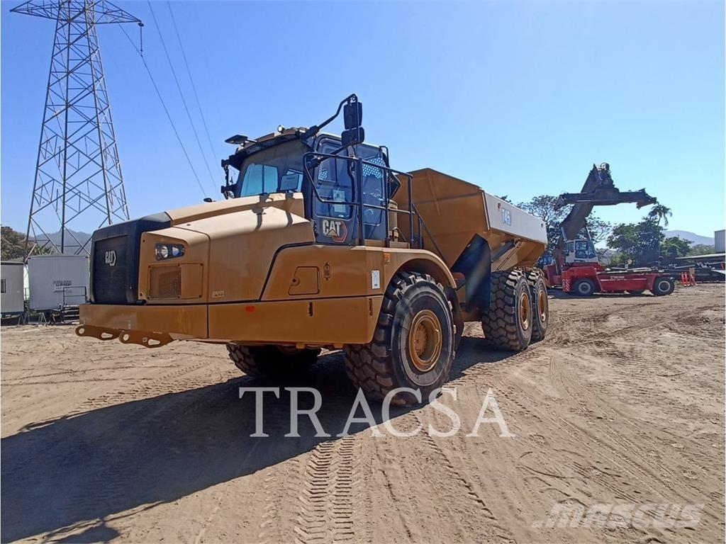 CAT 745 Csuklósdömperek