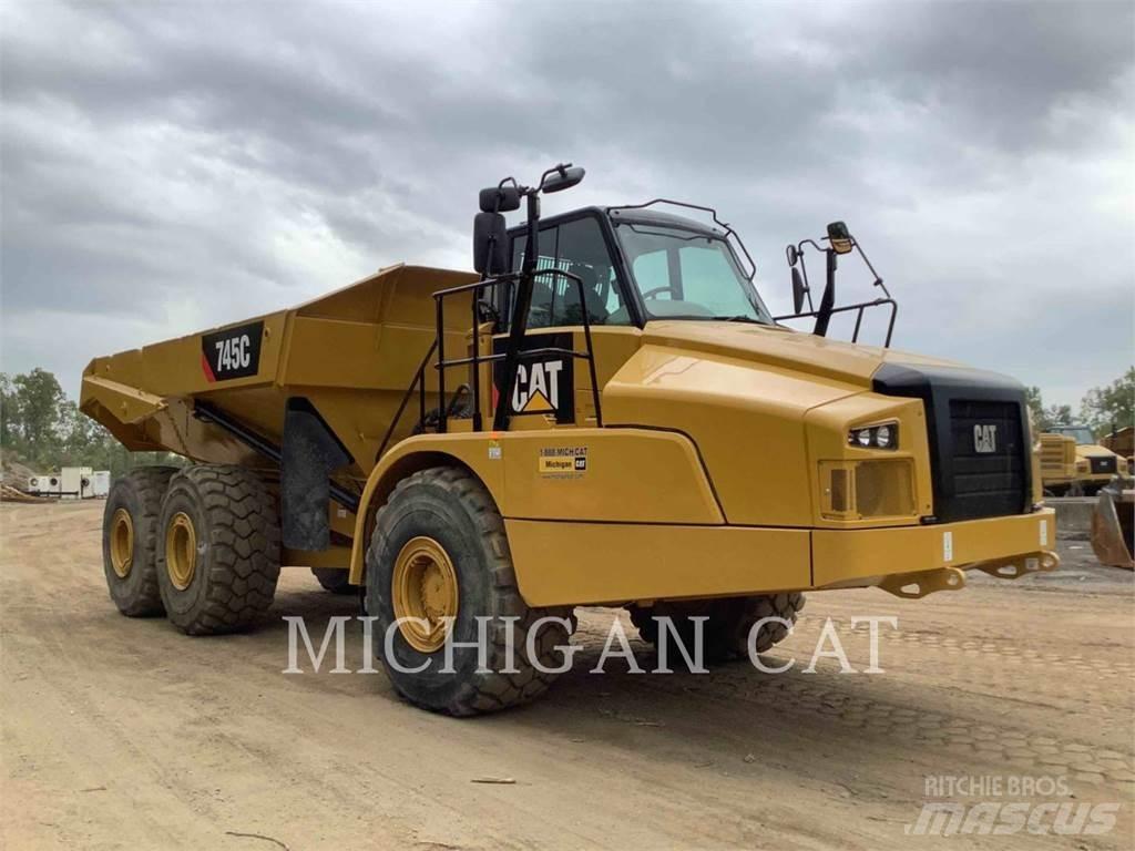 CAT 745C Csuklósdömperek