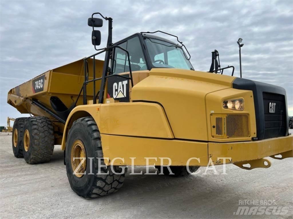 CAT 745C Csuklósdömperek