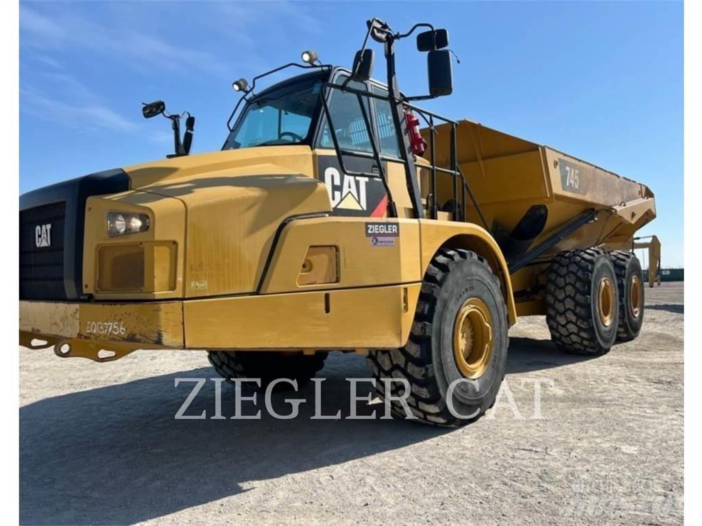 CAT 745C Csuklósdömperek