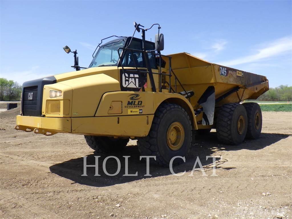CAT 745C Csuklósdömperek