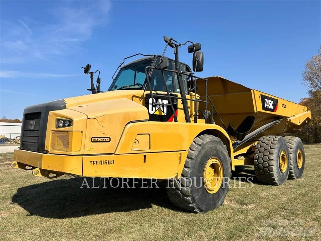 CAT 745C Csuklósdömperek