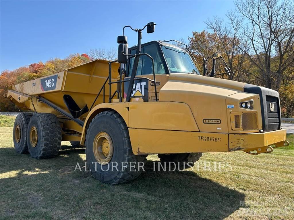 CAT 745C Csuklósdömperek