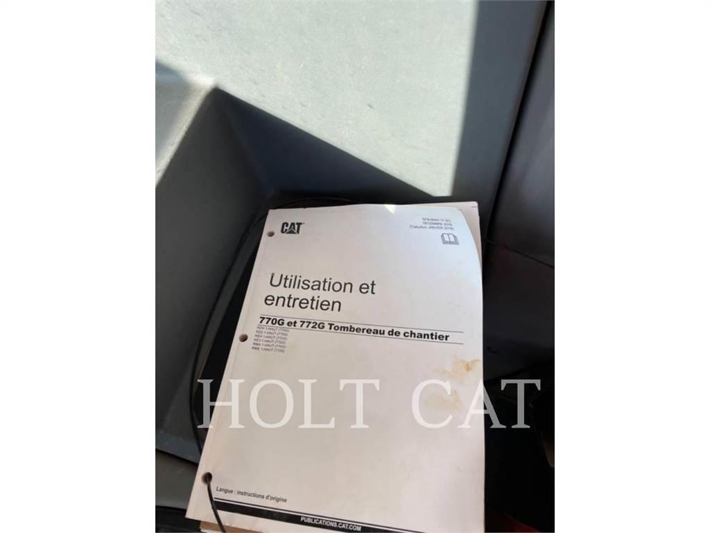 CAT 770G Csuklósdömperek