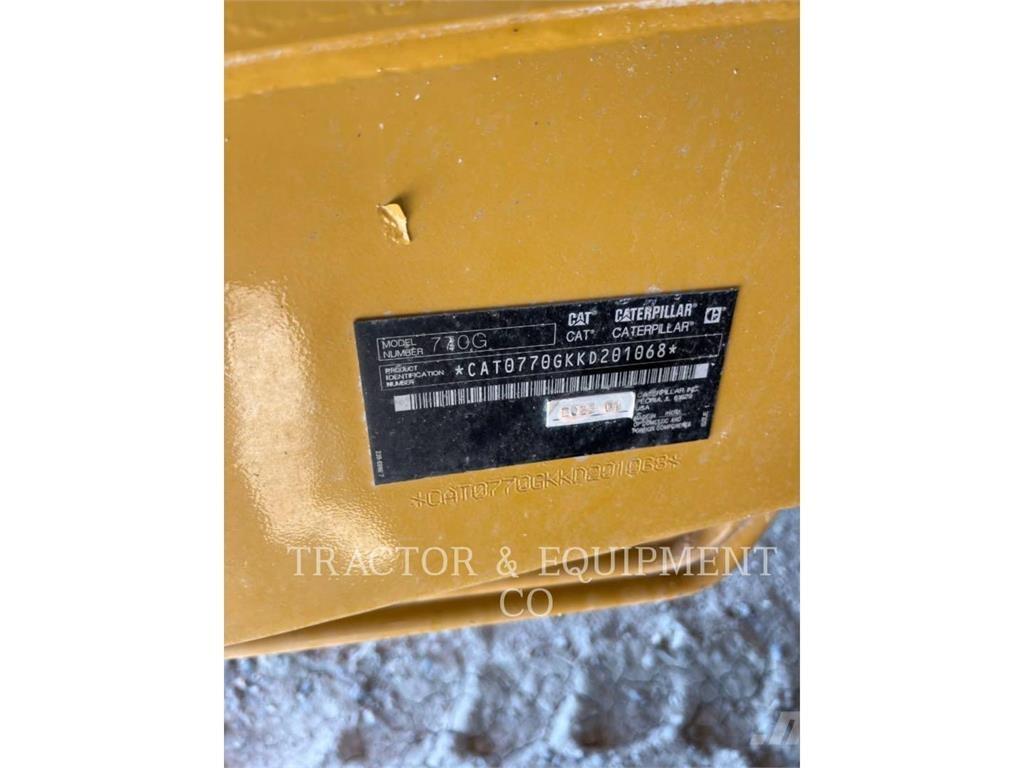 CAT 770G Csuklósdömperek