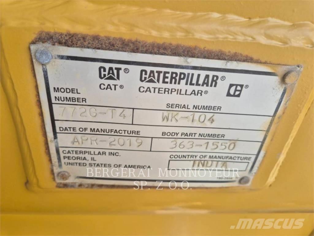 CAT 772G Csuklósdömperek