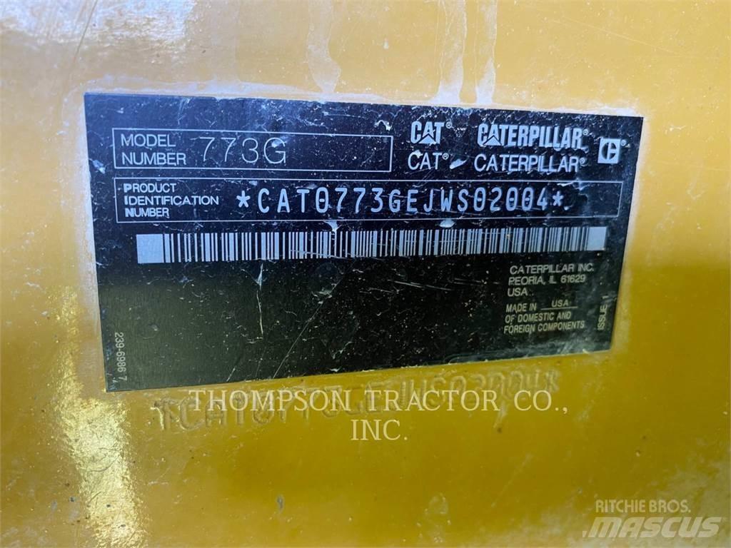 CAT 773G Csuklósdömperek