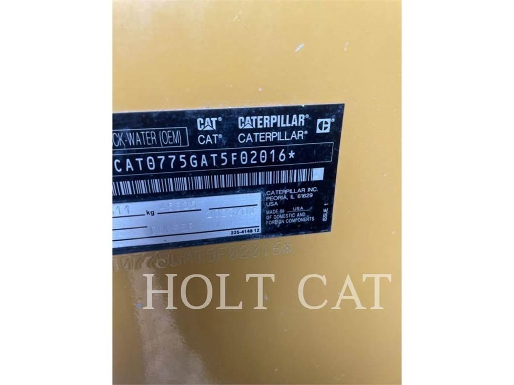 CAT 775G Csuklósdömperek