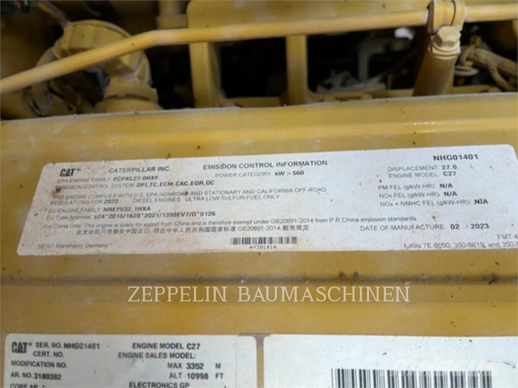 CAT 775G Csuklósdömperek