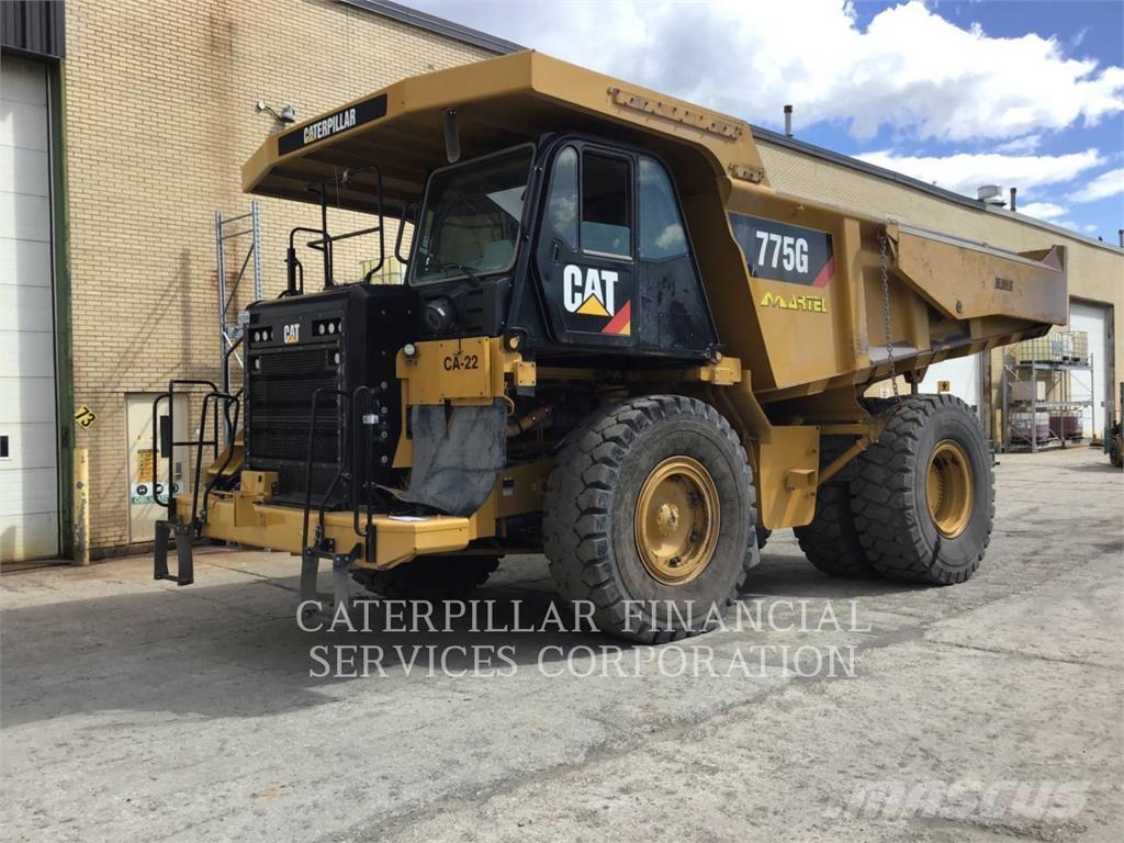 CAT 775G Csuklósdömperek