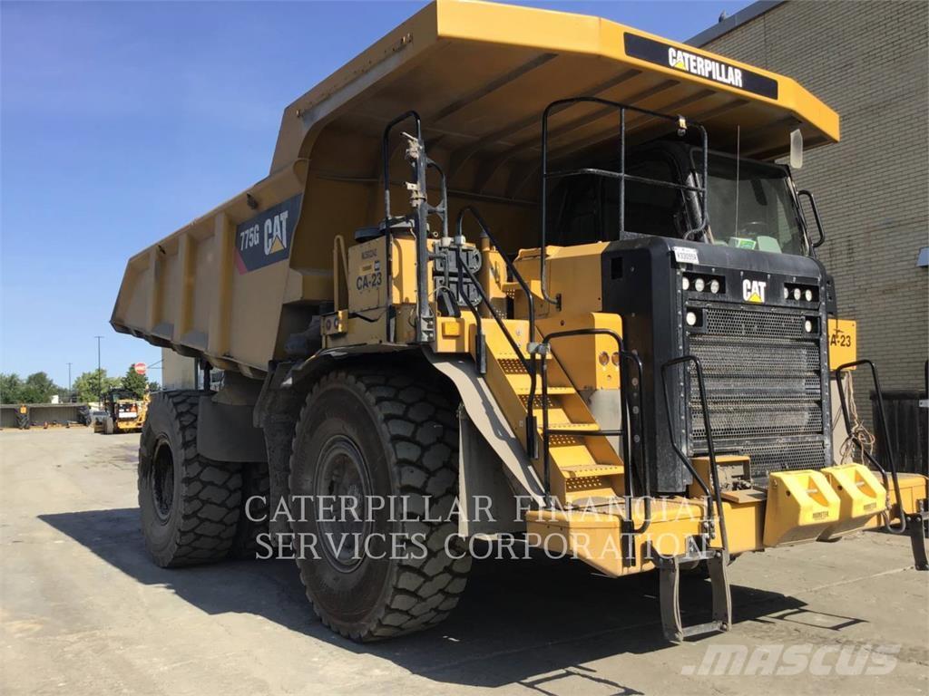 CAT 775G Csuklósdömperek