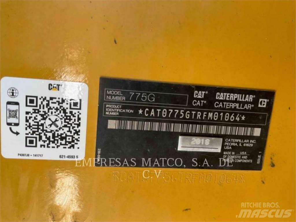 CAT 775GLRC Csuklósdömperek