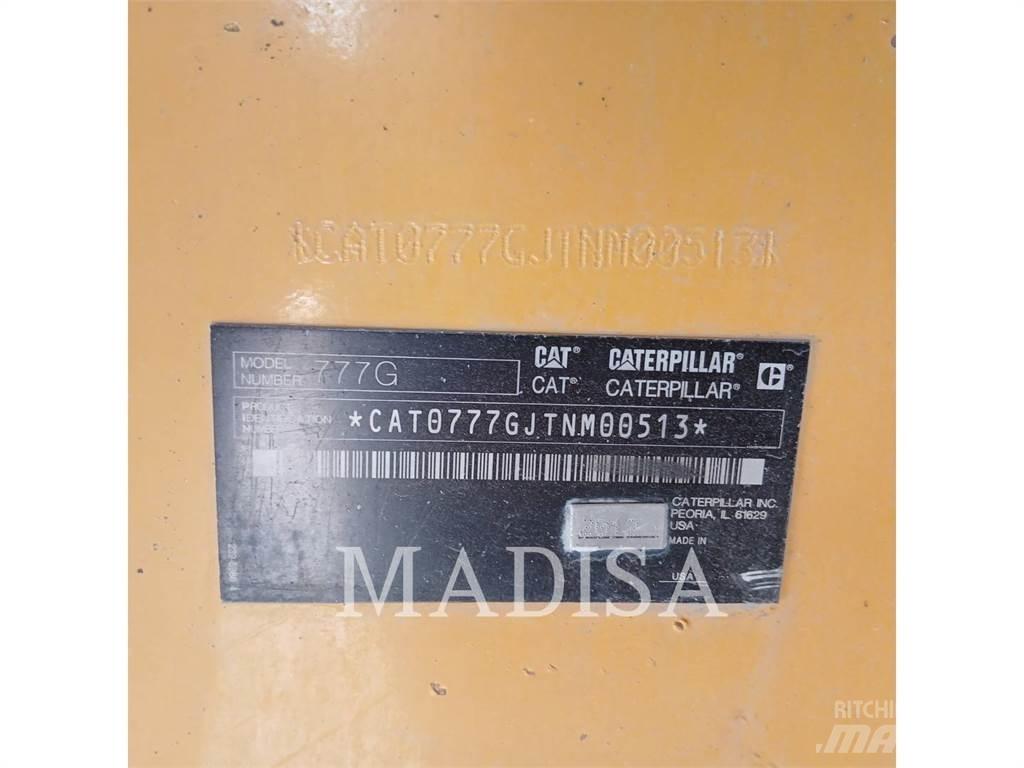 CAT 777 G Csuklósdömperek
