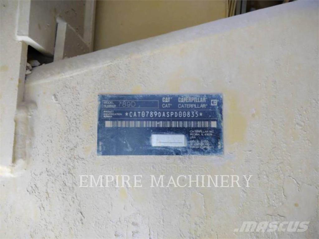 CAT 789D Csuklósdömperek
