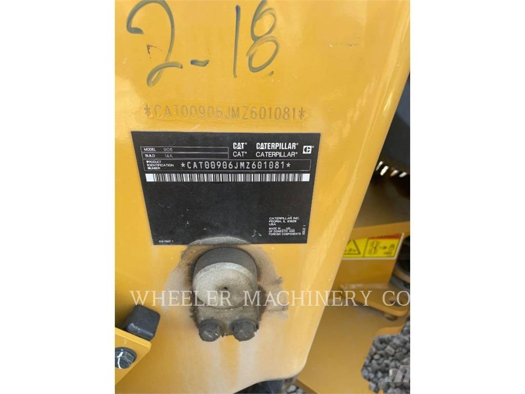 CAT 906 Gumikerekes homlokrakodók