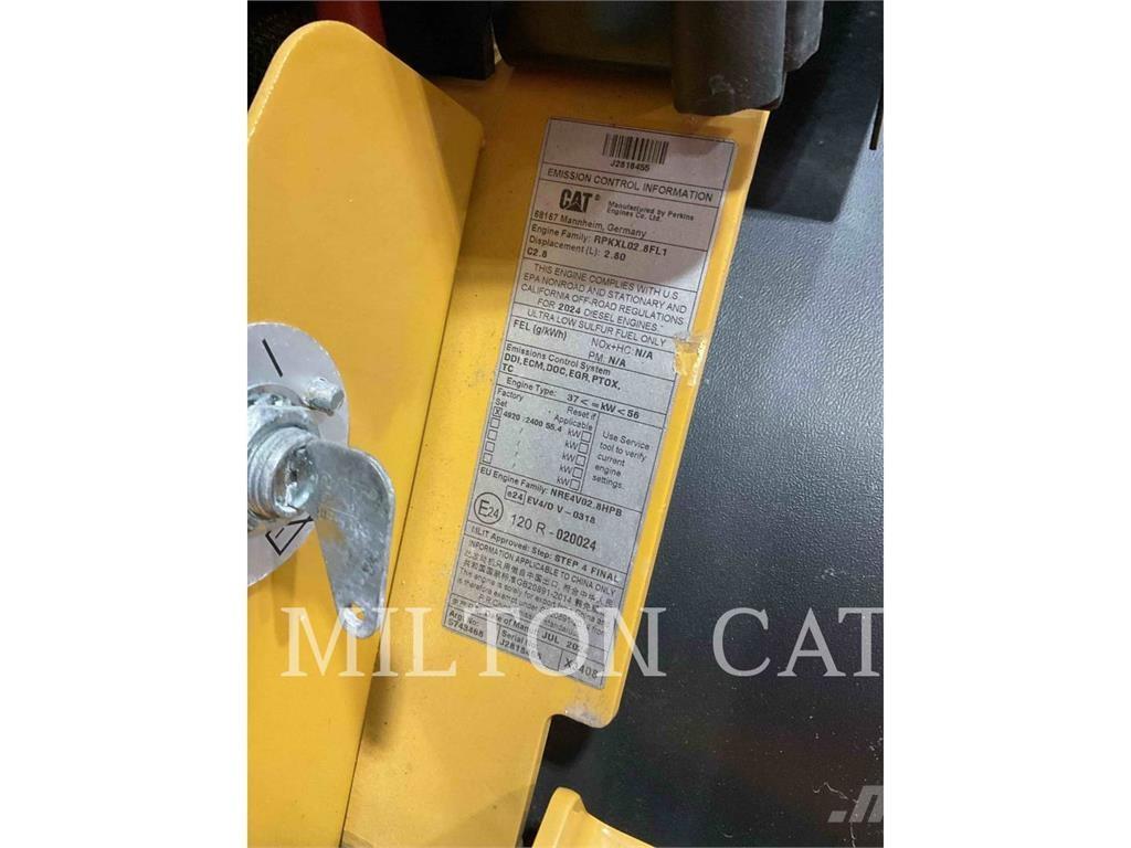CAT 906 Gumikerekes homlokrakodók