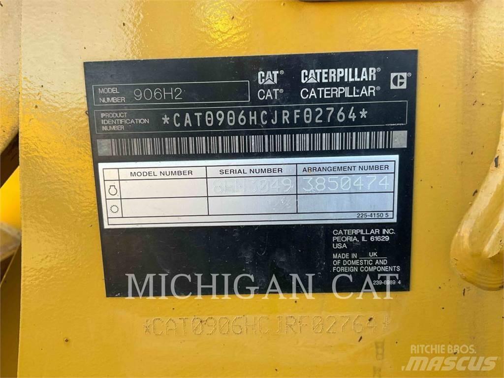 CAT 906H2 Gumikerekes homlokrakodók