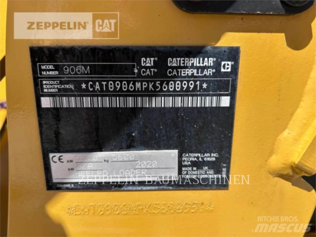 CAT 906M Gumikerekes homlokrakodók