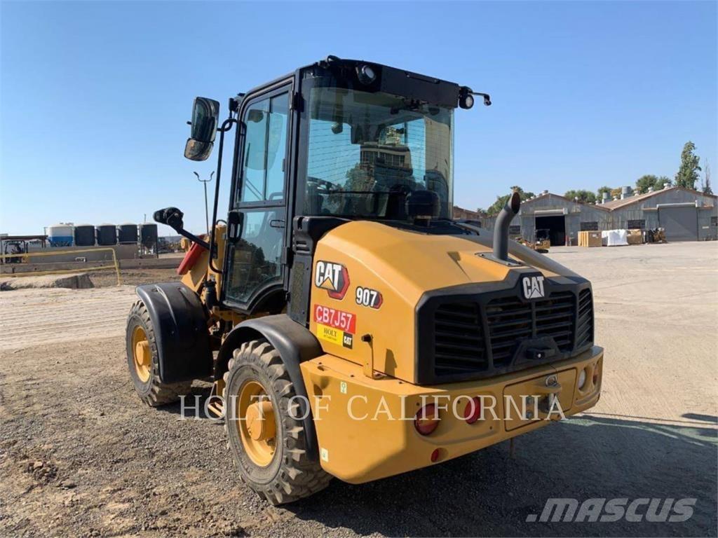 CAT 907 Gumikerekes homlokrakodók