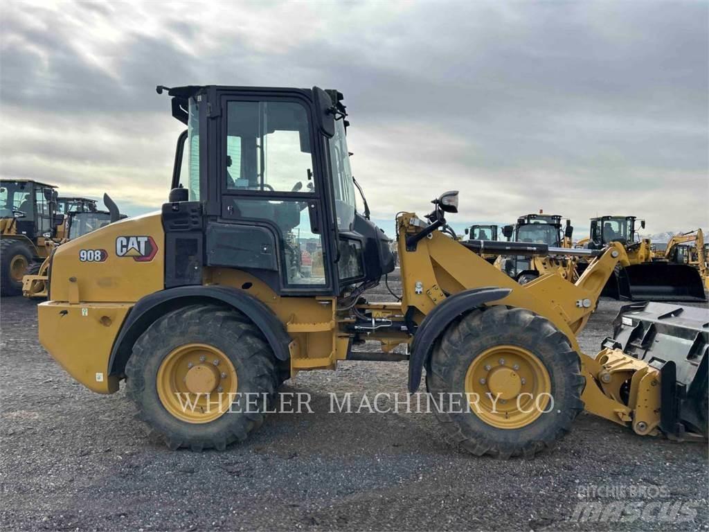 CAT 908 Gumikerekes homlokrakodók