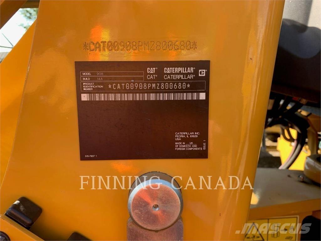CAT 908 Gumikerekes homlokrakodók