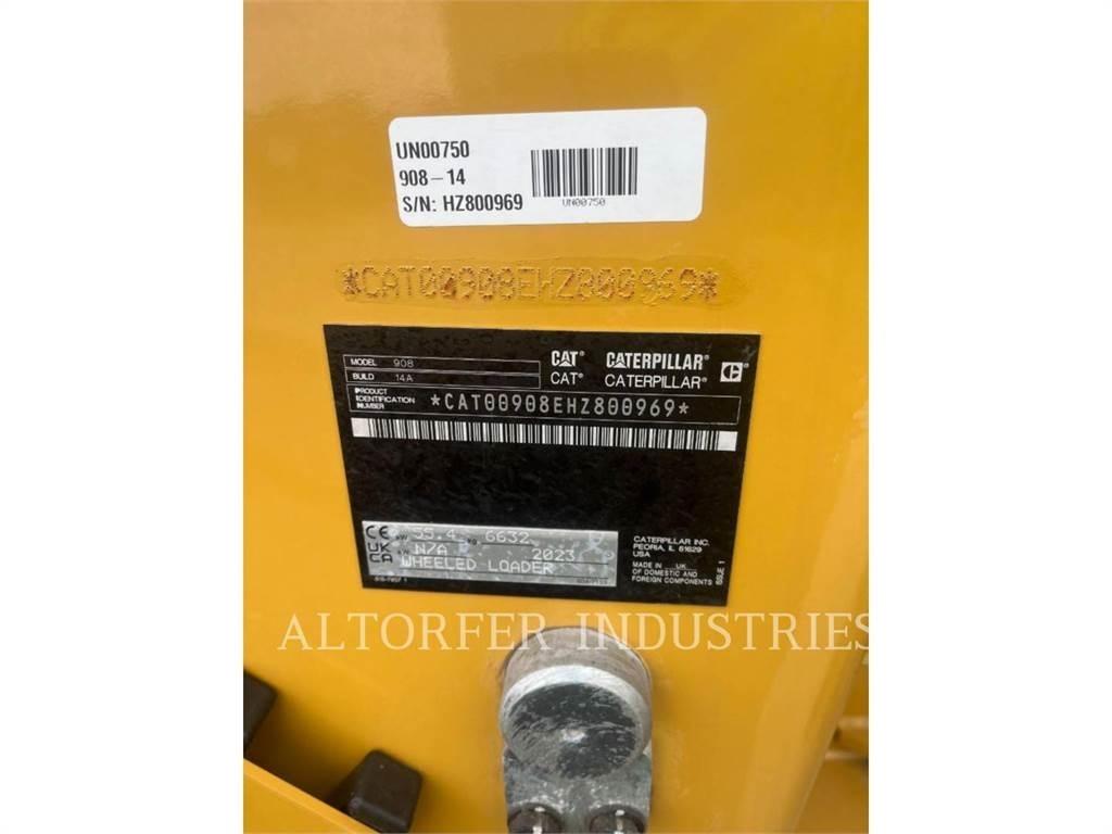 CAT 908-14 Gumikerekes homlokrakodók