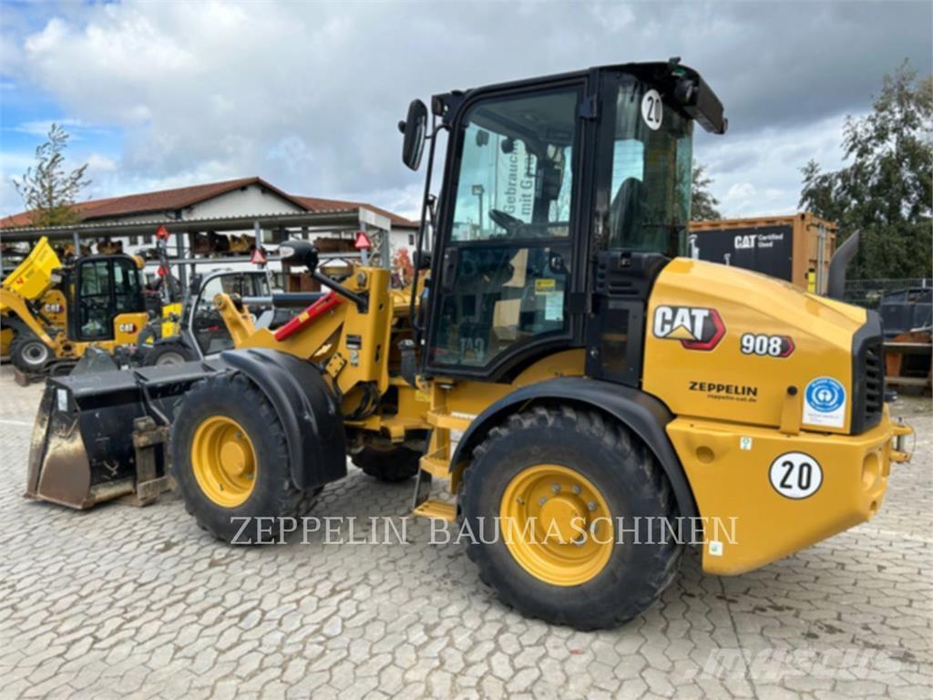 CAT 908-14 Gumikerekes homlokrakodók