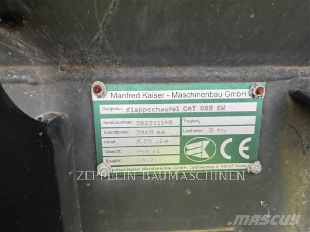 CAT 908-14 Gumikerekes homlokrakodók