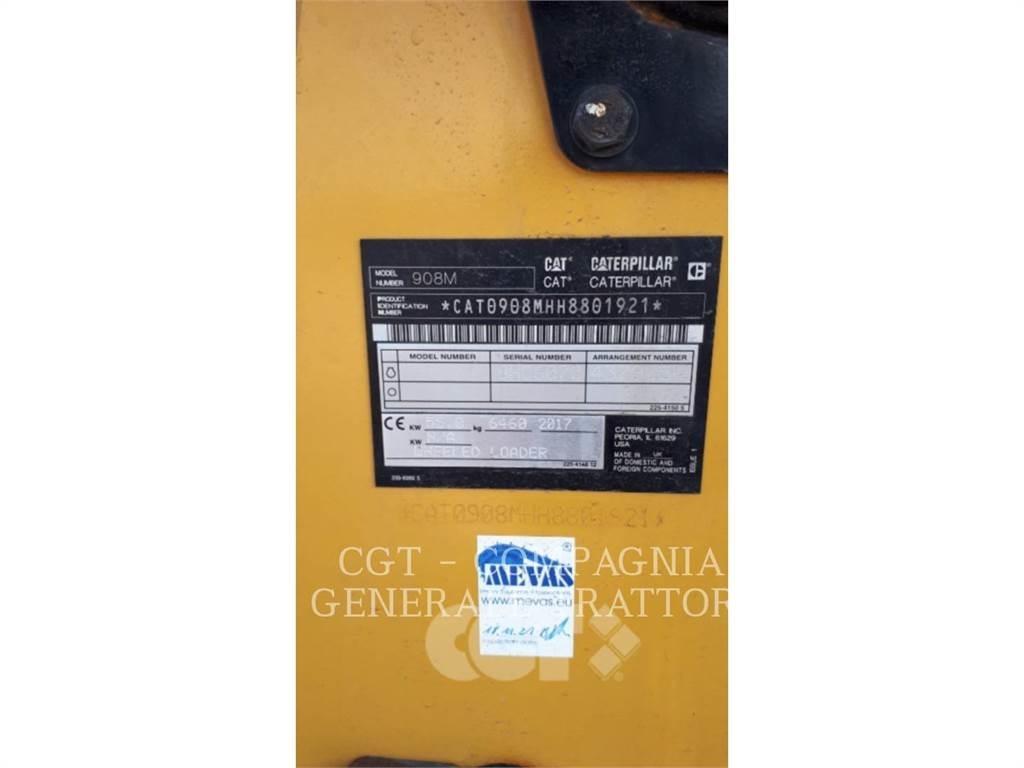CAT 908 M Gumikerekes homlokrakodók