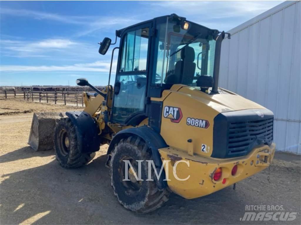 CAT 908M Gumikerekes homlokrakodók