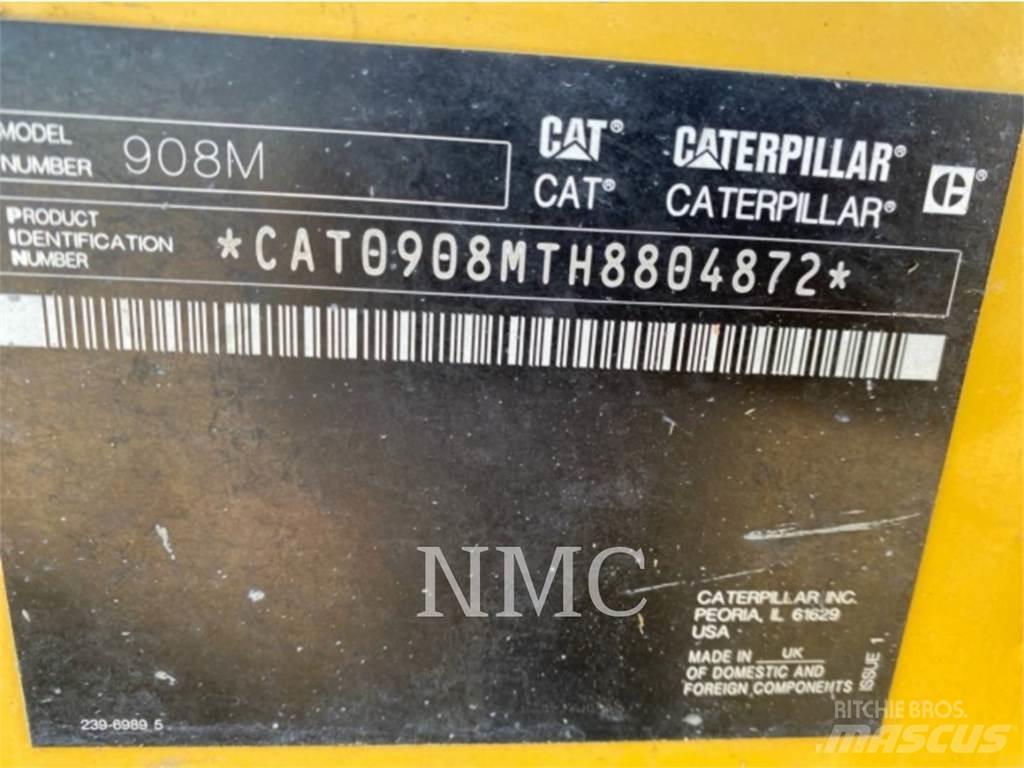 CAT 908M Gumikerekes homlokrakodók