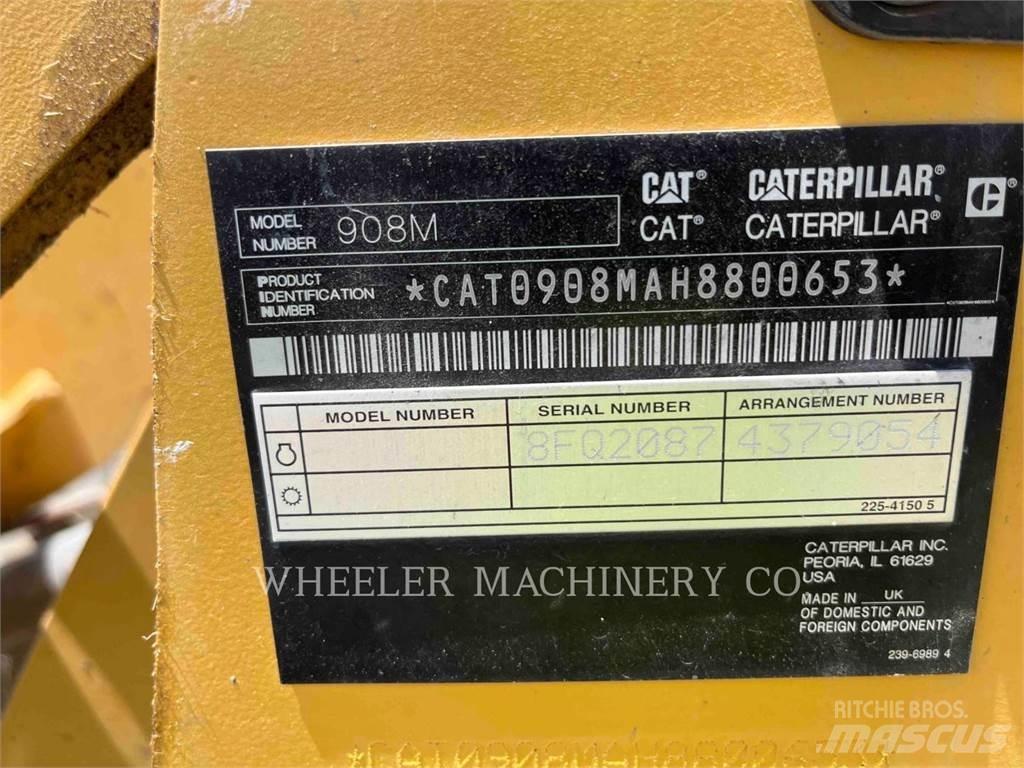 CAT 908M Gumikerekes homlokrakodók