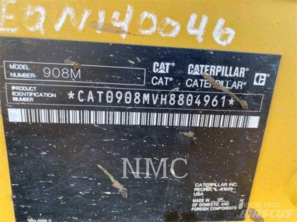 CAT 908M Gumikerekes homlokrakodók