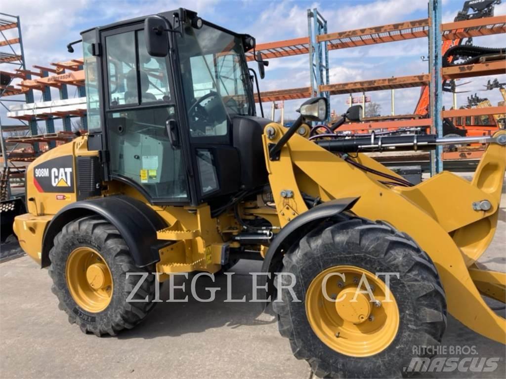 CAT 908M Gumikerekes homlokrakodók