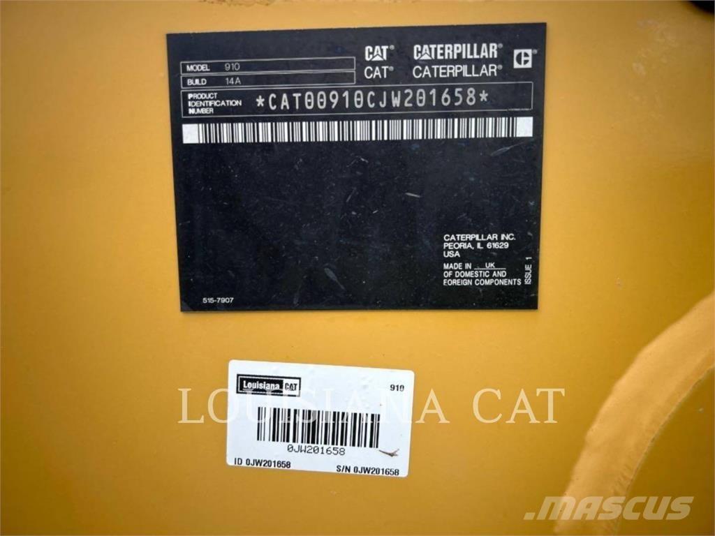 CAT 910 Gumikerekes homlokrakodók